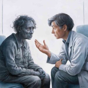 תמונה שמכילה לבוש, אדם, פני אדם, איש התיאור נוצר באופן אוטומטי