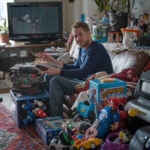 תמונה שמכילה בתוך מבנה, אדם, לבוש, צעצוע תוכן שנוצר על-ידי בינה מלאכותית עשוי להיות שגוי.