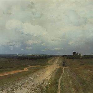 A dirt road through a fieldAI-generated content may be incorrect.