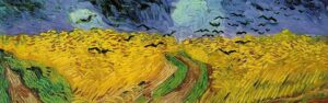 הציור ''שדה חיטה עם עורבים'' של ואן גוך, 1890 / צילום: ויקיפדיה