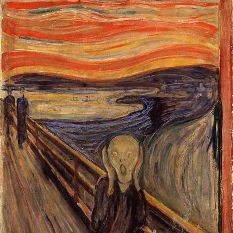 A painting of a screamAI-generated content may be incorrect.